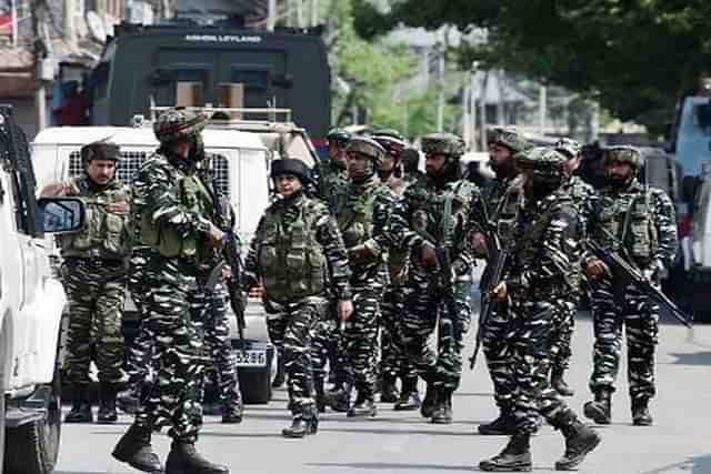 Army troops in Manipur.