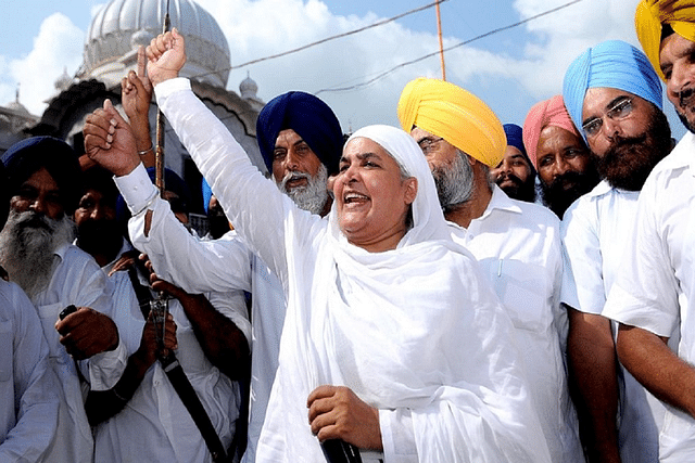 Bibi Jagir Kaur, one of the leaders of SAD's rebel faction (Hindustan Times/ Getty Images)