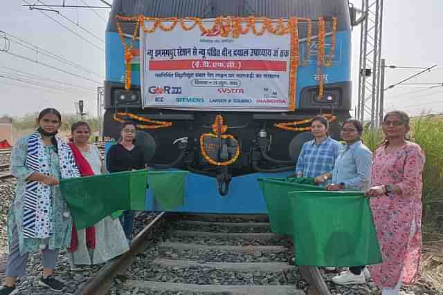 First freight train on newly commissioned Ahraura-DDU section of Eastern-DFC.