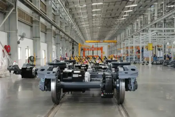 The Medha Private Rail Coach Factory. (Twitter).