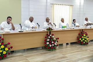 Opposition leaders at the Patna conclave