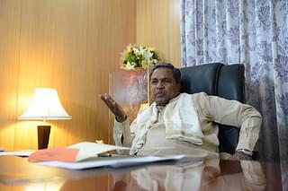 Karnataka Chief Minister Siddaramaiah. (Hemant Mishra/Mint via Getty Images)