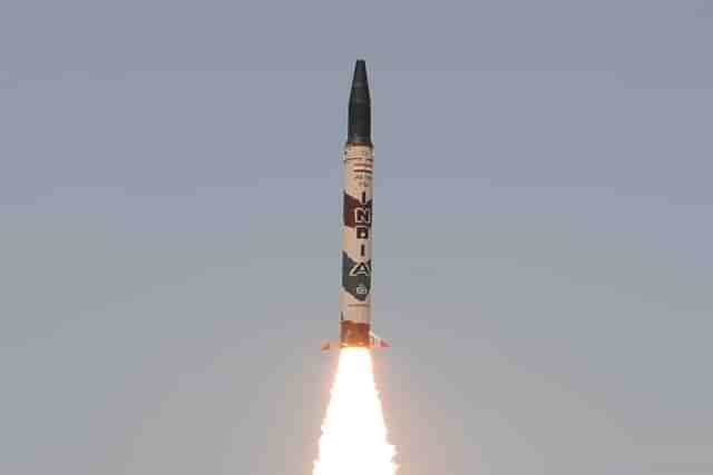 Agni-1 Medium Range Ballistic Missile (Via Wikipedia)