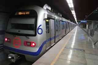 Violet Line of Delhi Metro.