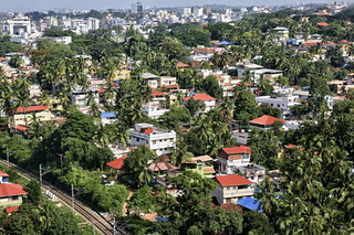 An aerial view of Thiruvananthapuram. (Alamy)