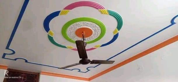 The paint from the factory that was used in a customer's house in Unnao.