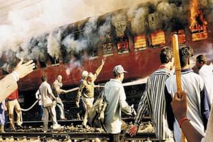 Four compartments of the Sabarmati Express carrying Kar Sevaks were allegedly set on fire at Godhra railway station on 27 February, 2002.