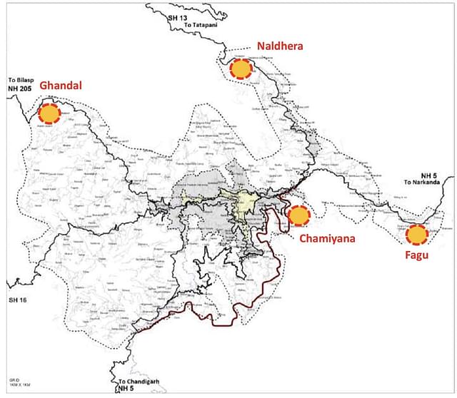 Proposed Satellite townships (Government of Himachal Pradesh)
