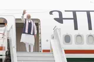 Prime Minister Modi as he embarks on the historic State Visit to the US (Photo: Twitter).