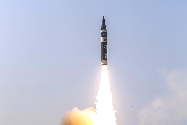 Agni Prime, the latest addition to the Agni ballistic missile series (Representative Image)