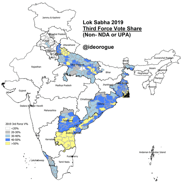 Third Force Vote Share