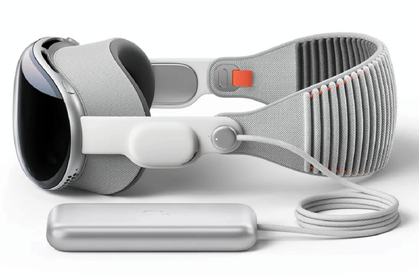 Vision-Pro comes with a connected battery with 2-hour capacity.