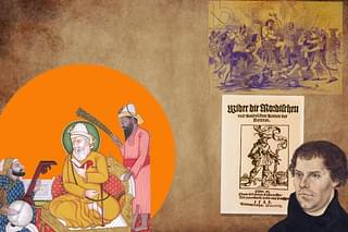 Guru Nanak and Martin Luther were contemporaries. They took exactly opposite stand with respect to the relation of people and the ruler. 