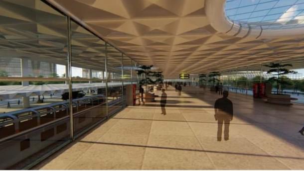 proposed redeveloped station (Twiter)