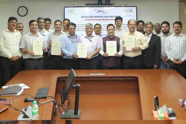 NHSRCL signs contract with Afcons Infrastructure Limited