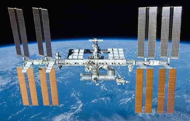 A view of the completed station as seen from Shuttle Atlantis during STS-132, 23 May 2010 - Photo by NASA/Crew of STS-132