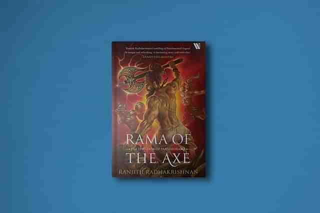 The cover of Ranjith Radhakrishnan's new book 'Rama of the Axe'.