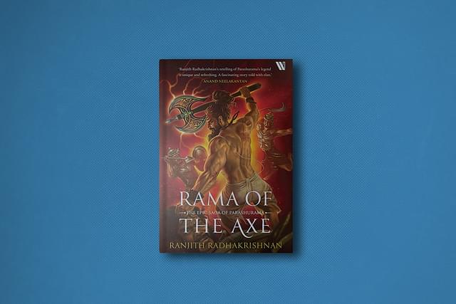 The cover of Ranjith Radhakrishnan's new book 'Rama of the Axe'.