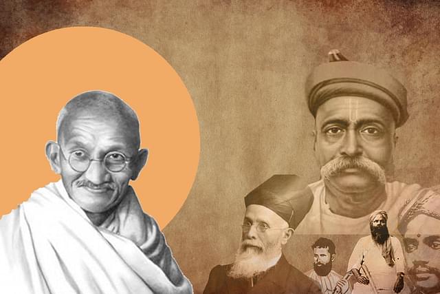 Gandhiji had multiple forerunners on whose work he stood and progressed. 