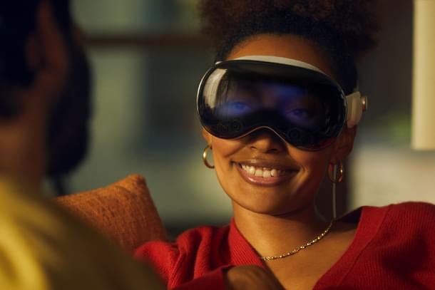 Apple's Vision Pro is a mix of virtual reality and augmented reality.