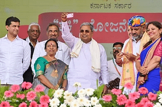 Karnataka Chief Minister Siddaramaiah launching the Shakti scheme.