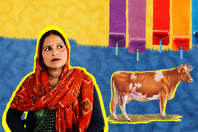 Cow dung is now being used to produce paint and wall putty in Uttar Pradesh.