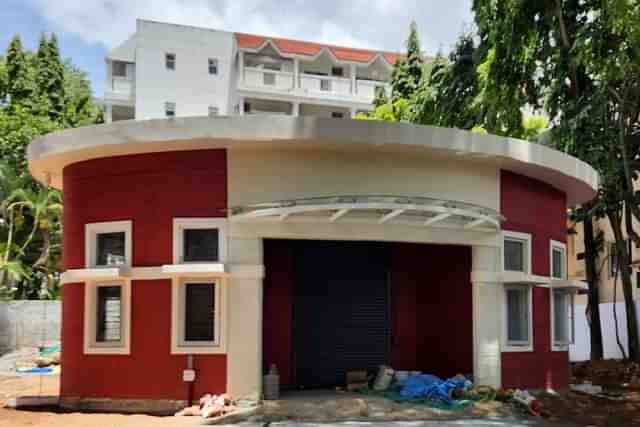 Fast nearing completion, the 3D Post Office on Cambridge Road, Bengaluru. (Photo credit: Vishnu Anand).