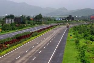 Pune-Mumbai Expressway.