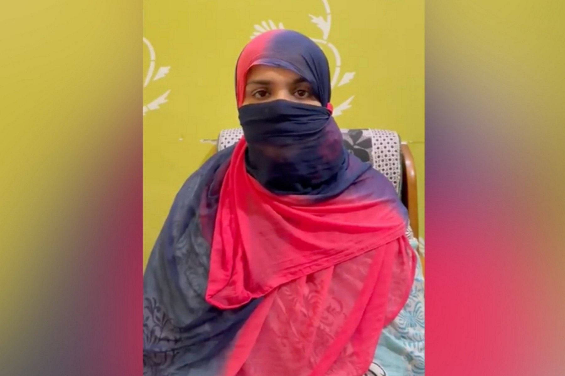 A still from a video of Gulfasha 