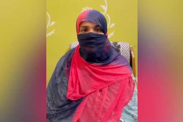 A still from a video of Gulfasha