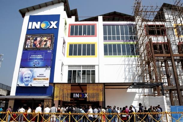 Srinagar's INOX - the only multiplex in Kashmir. (Pic: Reuters)