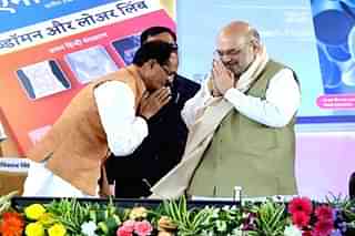 Madhya Pradesh CM Shivraj Singh Chouhan and Union Home Minister Amit Shah. (Representative image)