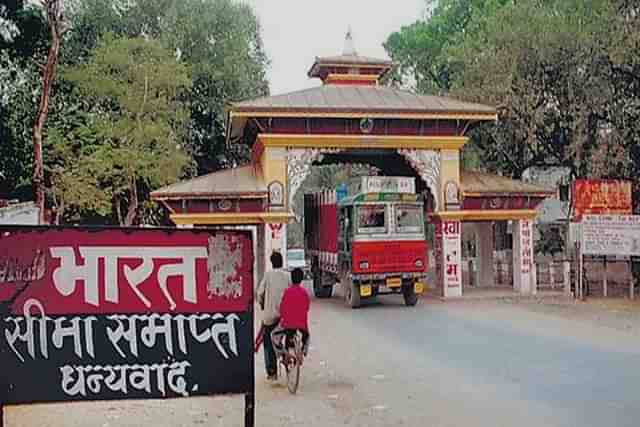 The Nepal-India border. (Representative image via ORF)