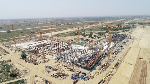 Construction of Terminal Building under Phase-1 (Source: NIA)