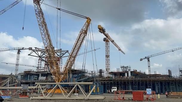 Construction Work At NMIA Site