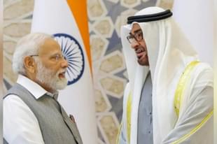 PM Modi and UAE President Sheikh Mohamed bin Zayed Al Nahyan