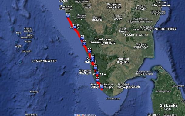 Alignment of SilverLine (Google maps)