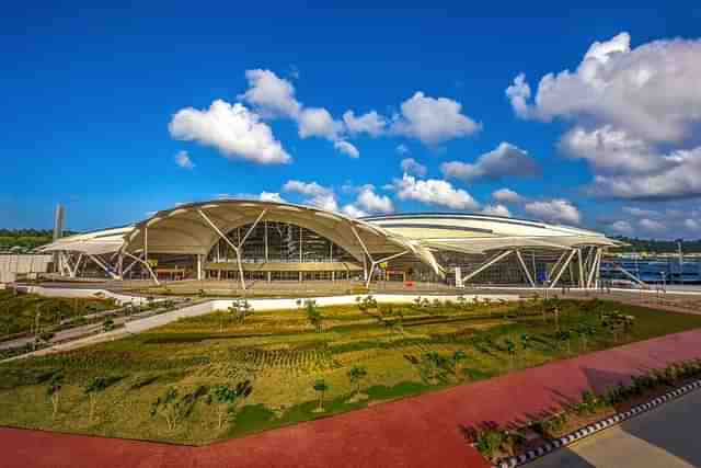 New integrated terminal building at Veer Savarkar International Airport, Port Blair.