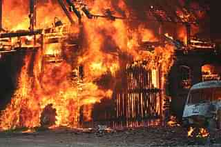 House on fire (Representative image)