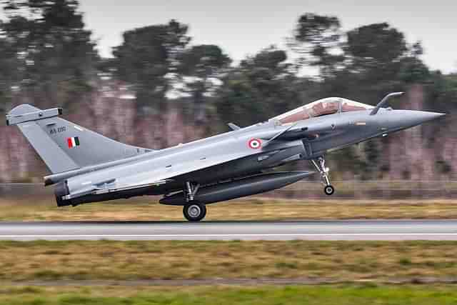 A Rafale fighter of the Indian Air Force. (Twitter)