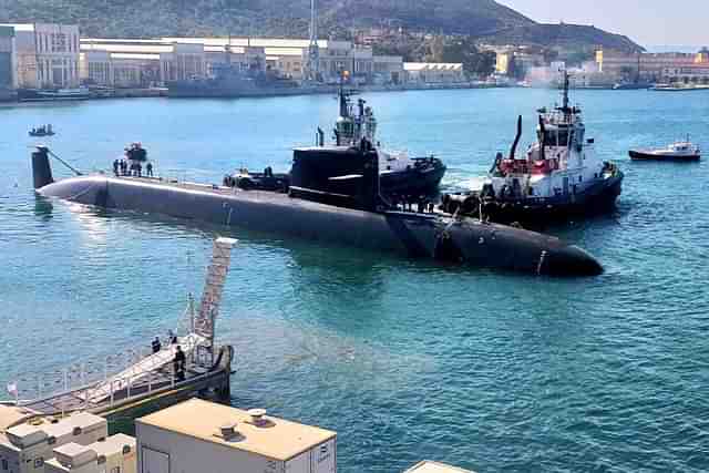 The Navantia S-80 class submarine 'Issac Pearl'. (image via Naval News)