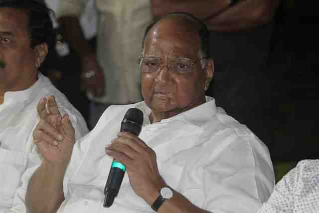 NCP leader Sharad Pawar 