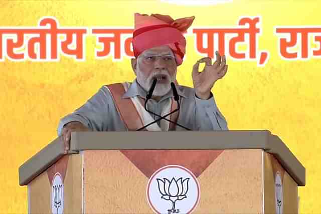 PM Narendra Modi in Sikar rally