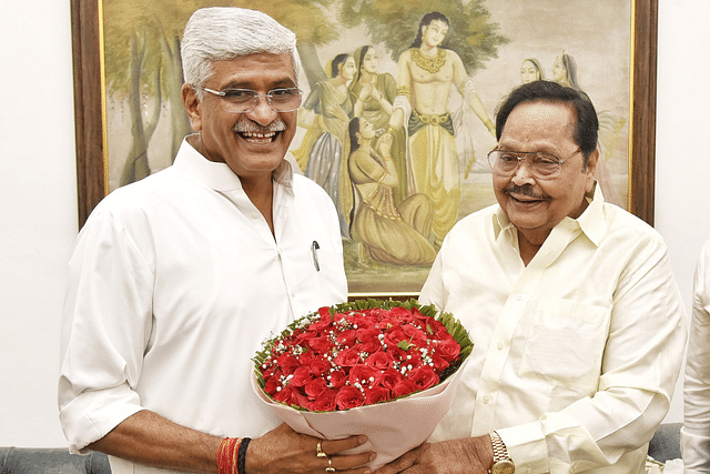 Duraimurugan and Gajendra Singh Shekhawat