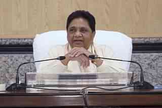 Mayawati in BSP review meeting