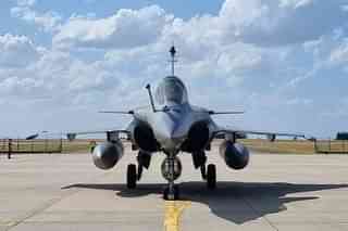 IAF Rafale in France. (Image via @IAF_MCC)