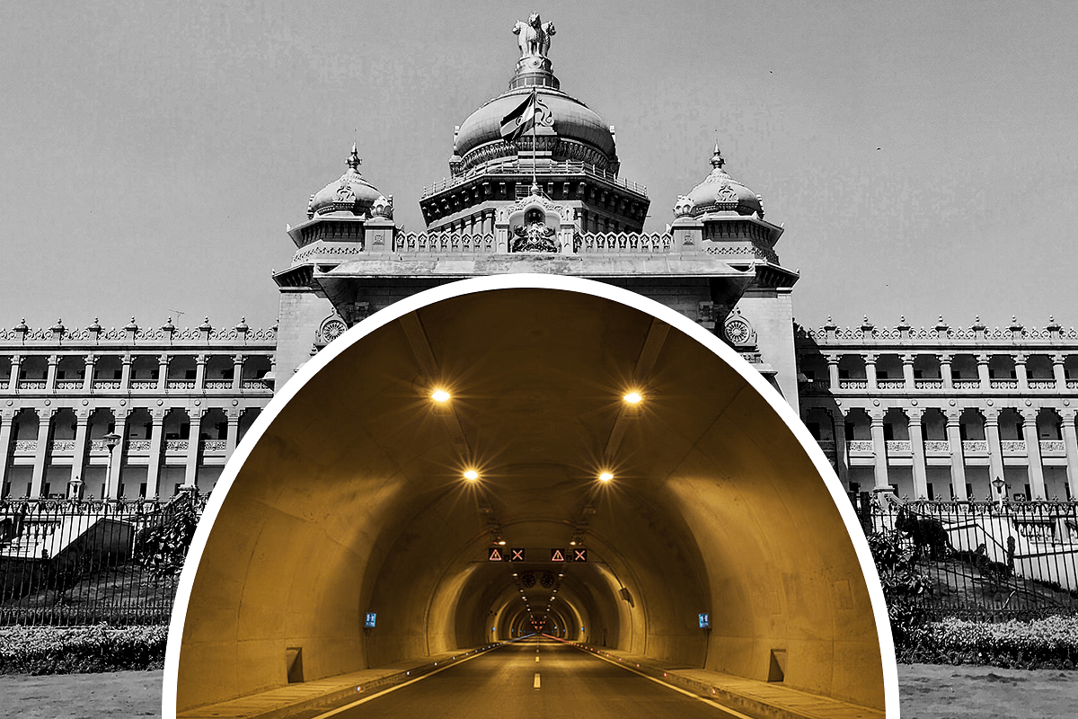 Karnataka Deputy Chief Minister DK Shivakumar has sought a feasibility study on construction of tunnel roads in Bengaluru 