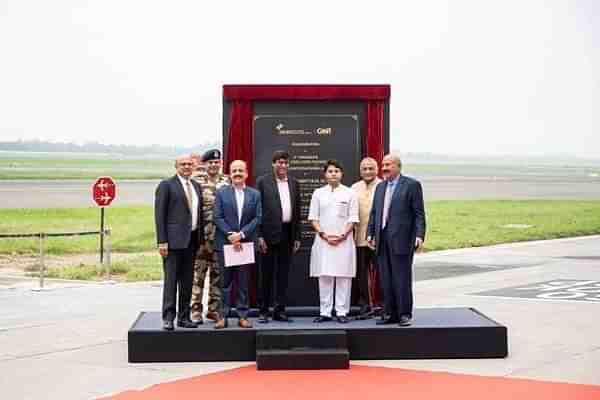 Civil Aviation Minister Jyotiraditya Scindia at the inauguration event.