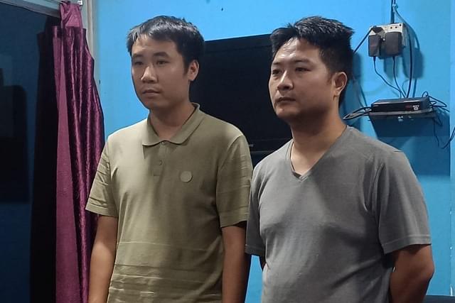 Arrested Chinese nationals (Courtesy: ANI Twitter)