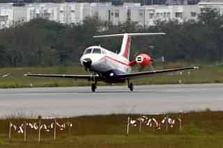 SARAS Transport AC gets ready for take off (AK Antony/Wikipedia) 
